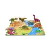 Chunky Dinosaur Puzzle Detail