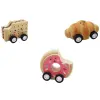 Pull Back Pastries Car Set of Three