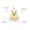 Cockatoo Wooden Roly Poly Toy Detail-2