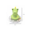 Crocodile Wooden Roly Poly Toy Detail-4