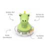 Crocodile Wooden Roly Poly Toy Detail-2