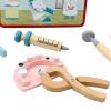 Dentist Tin Suitcase Wooden Playset Detail-Three