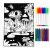 Dinosaur Velvet Colouring Craft Kit