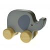 Elephant Animal Push Car Detail-2