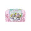 Tin Tea Set Fairy Suitcase 15 Piece Detail
