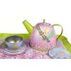 Tin Tea Set Fairy Suitcase 15 Piece Detail-4