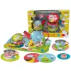 Tin Tea Set Farm Animals 15 Piece