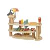 Folding Music Activity Bench Detail