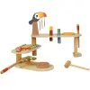 Folding Music Activity Bench