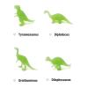 Glow In The Dark Dino Egg Dig Kit Set of Four Detail