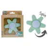 Green Daisy Silicone Spinner