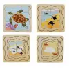 Green Sea Turtle Life Cycle Layer Puzzle