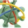 Green Sensory Space Rattle Teether Detail-3
