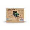 Green Wooden Tractor Detail-6