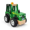 Green Wooden Tractor