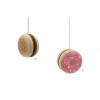 Hamburger and Donut Yoyos Set of Two Detail