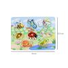 Insects And Habitats Peg Puzzle Detail