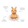 Kangaroo Wooden Roly Poly Toy Detail-2