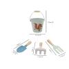 Kids Garden Tool Set Blue 4pcs Detail