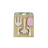 Kids Garden Tool Set Pink 3pcs Detail