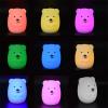 Soft Silicone Night Light Teddy Bear Detail