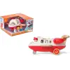 Light Sound Wood and Plastic Red Airplane