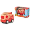 Light Sound Wood and Plastic Friction Fire Engine