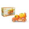Light Sound Wood and Plastic Mixer Truck with Blocks Detail-3