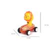Light Sound Wood and Plastic Press Go Lion Detail-4