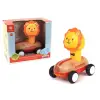 Light Sound Wood and Plastic Press Go Lion