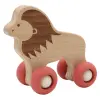 Lion Animal Push Car