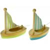 Mini Sailing Boats Set of Four Detail-Two