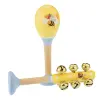 Maraca and Bell Stick Set Bee
