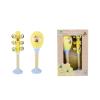 Maraca and Bell Stick Set Bee Detail