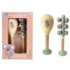 Koala Kangaroo Maraca and Bell Stick Set