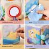 Soft Tissue Box Sensory Toy Mermaid Detail-4
