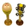 Mini Maraca Bell Stick Bee Detail-Two