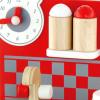 Mini Wooden Kitchen Playset Detail-Three