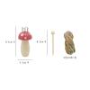 Knitting Nancy Craft Kit Set of Three Detail-4