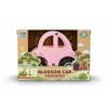 Pink Wooden Car Detail-6