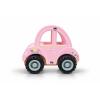 Pink Wooden Car Detail-3