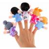 Plush Family Finger Puppets Detail