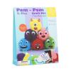 Pom Pom Monster Craft Kit Detail-4