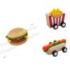 Pull Back Fast Food Car Set of Three Detail-4