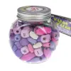 Purple Alphabet Bead Craft Kit
