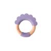 Purple Cloud Silicone Teether Detail