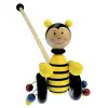 Push Along Wooden Bee
