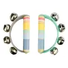 Rainbow Handbell Cluster Set of Two