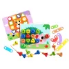 Rainbow Stacking Pegs