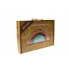 Rainbow Stacking Toy Terracotta Detail-4